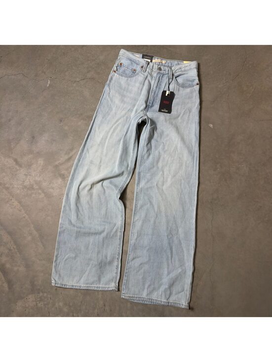 Levi's Denim - NWT Levi's Premium Ribcage Wide Leg Jeans Womens 28x32 Light